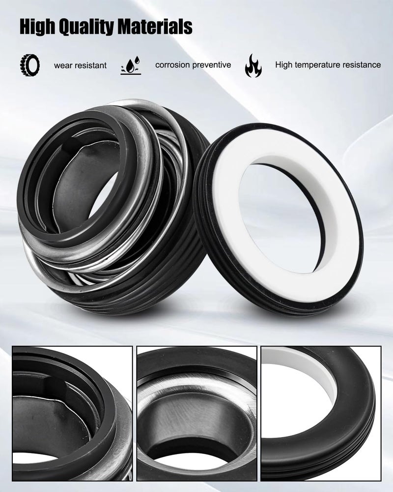 Vaticas 781238 Mechanical Seal Kit Fit for Honda WB30XT3 WT30XK4A WB20XT3 WH20XTAF 2" 3" Gas Semi-Trash Water Pump 2PCS - Image 2